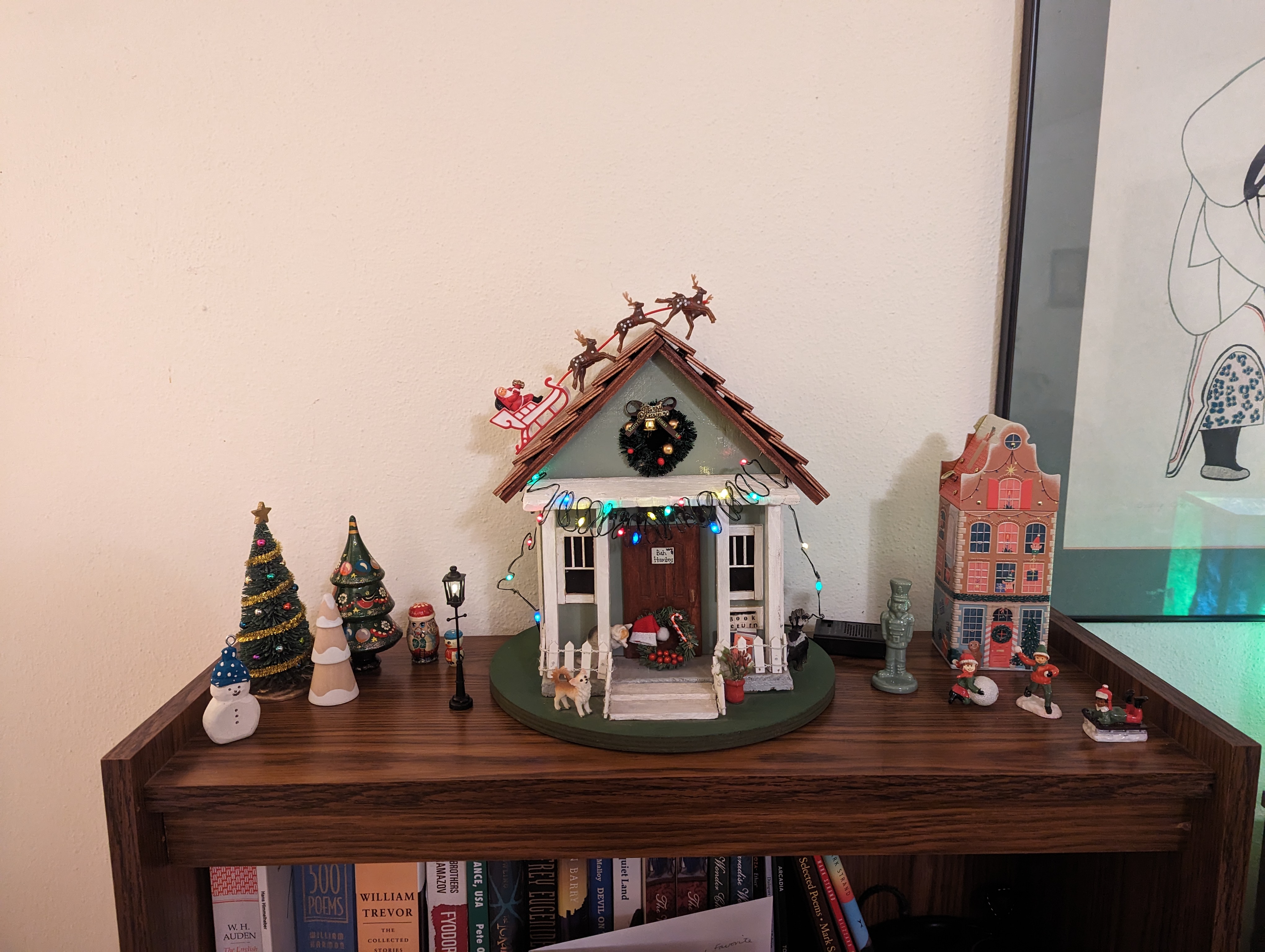 This is a Xmas shrine